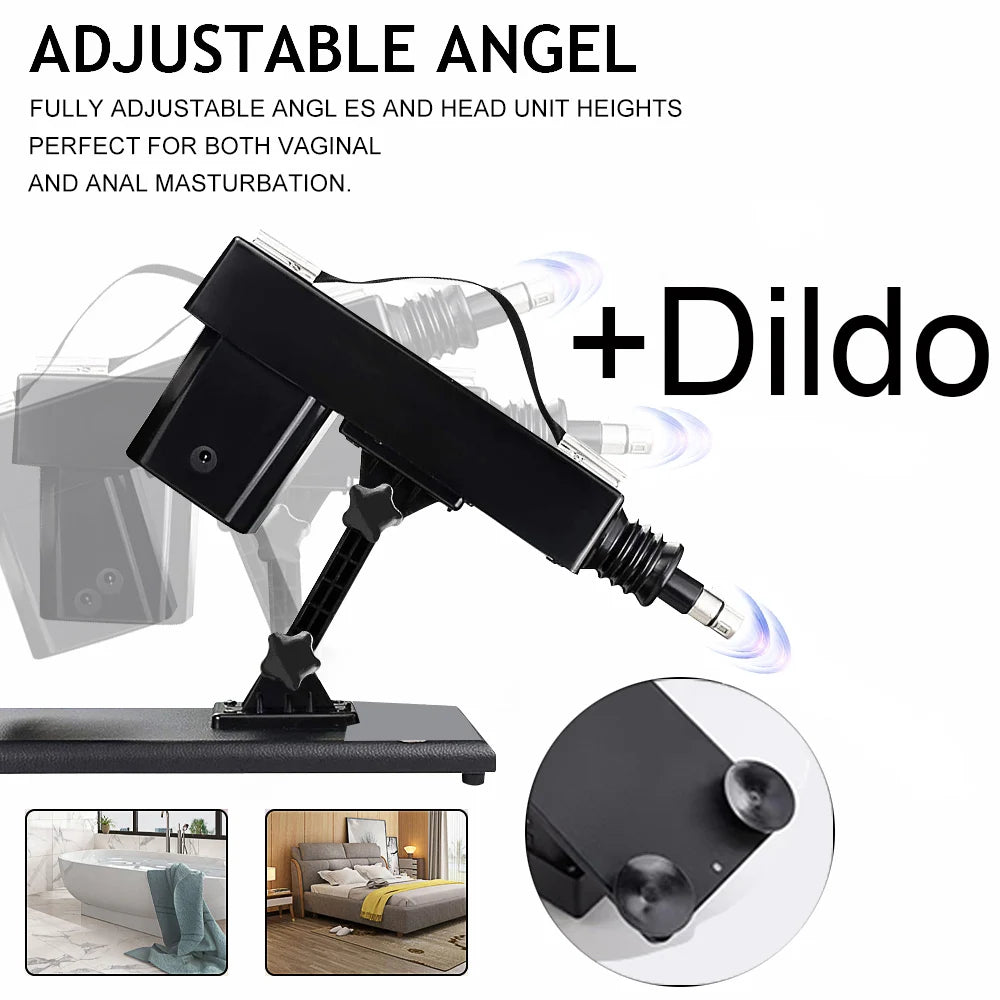 Sex Love Machine Adult Toy Automatic Thrusting Device for Men and Women Masturbation Adjustable Vaginal Anal Massage Pumping Gun