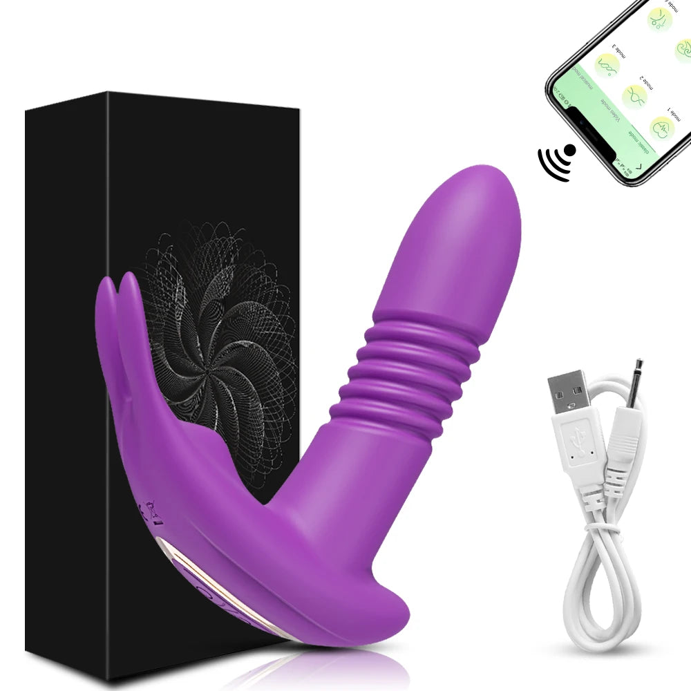 Wearable Dildo Sex Toys Vibrador Remote Control APP Panty Vibrator for Women Masturbator Vagina Massager Couples Adult Sex Toy