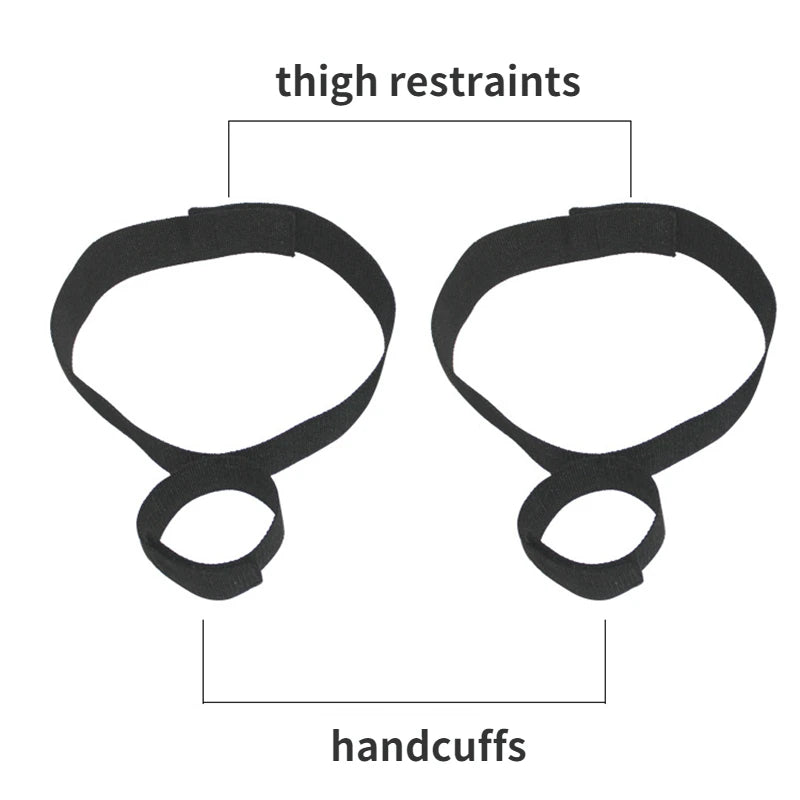 Bdsm Sex Games For Adult Nylon Handcuff Leg Cuff Sexual Sets Slave Gag Erotic Body Restraint 18 SexShop Night Party Fits Couples