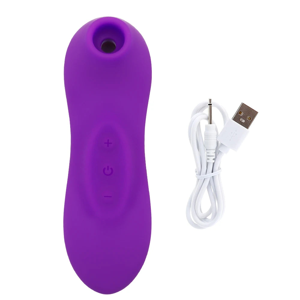 Clitoris Sucking Vibrator Powerful Sucker Female Clit Nipple Oral Vacuum Stimulator Massager Sex Toys for Women Masturbator