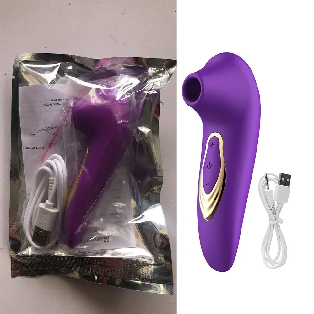 Strong Sucker Clitoris Sucking Vibrator Clit Nipple Oral Sex Orgasm Stimulator Erotic Sex Toys for Women Adults Massager Product