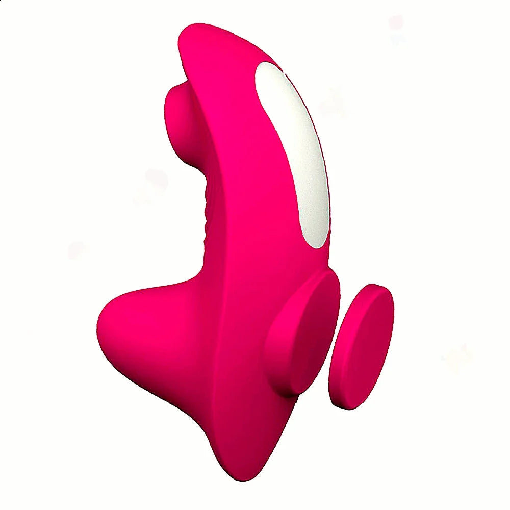 Clitoris Sucker Integrates With Vibrating Panties For Remote Control Stimulation As Adult Sex Toys Designed For Womens Pleasure