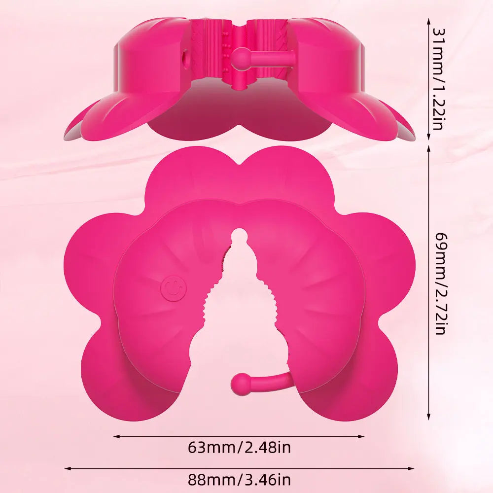 Nipple Toys Sex Vibrator Silicone Lightweight Invisible Nipple Toy Vibrating Nipple Clamps Adult Sex Toy for Women Couples