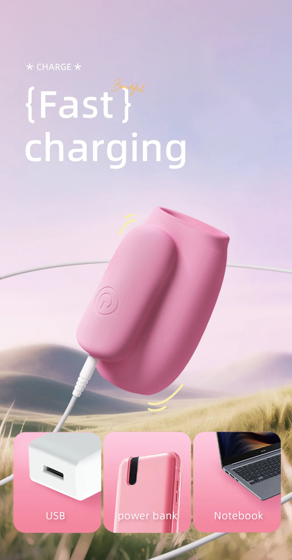 10 Frequency Nipple Sucking Vibrator Pink G Spot Nipple Breast Massage Adult Sex Toys for Women Female Masturbating Supplies