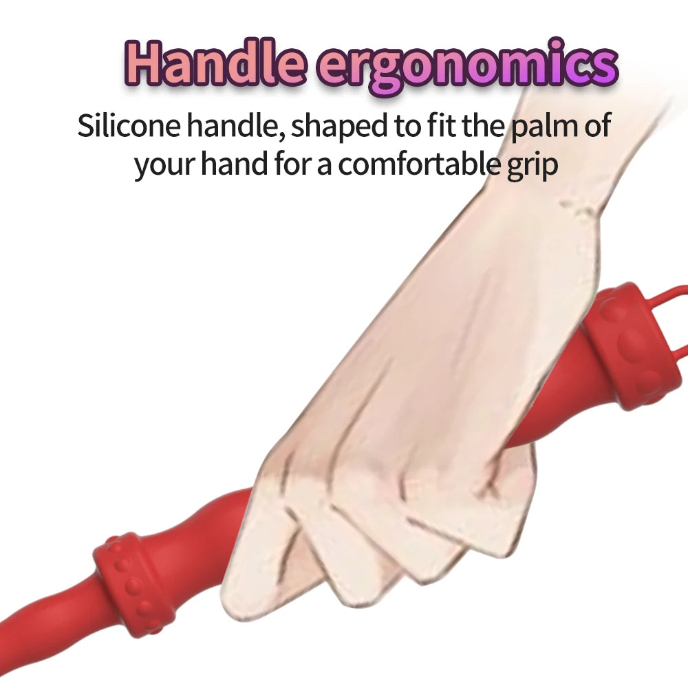 Silicone Sex Whip Fetish BDSM Passionate Stimulation Role Play Couple Flirting Accessories Punishment Slave Game Adult Sex Toys