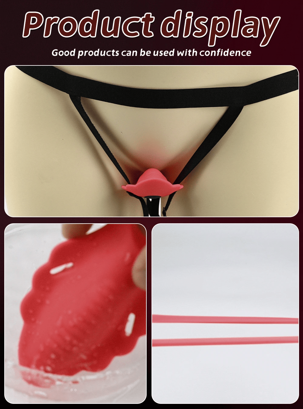 APP Control Wearable Sex Toys with Panty Vibrator Female Vibrating Penis Ring Clitoral Stimulator Adult Sex Toys for Couple