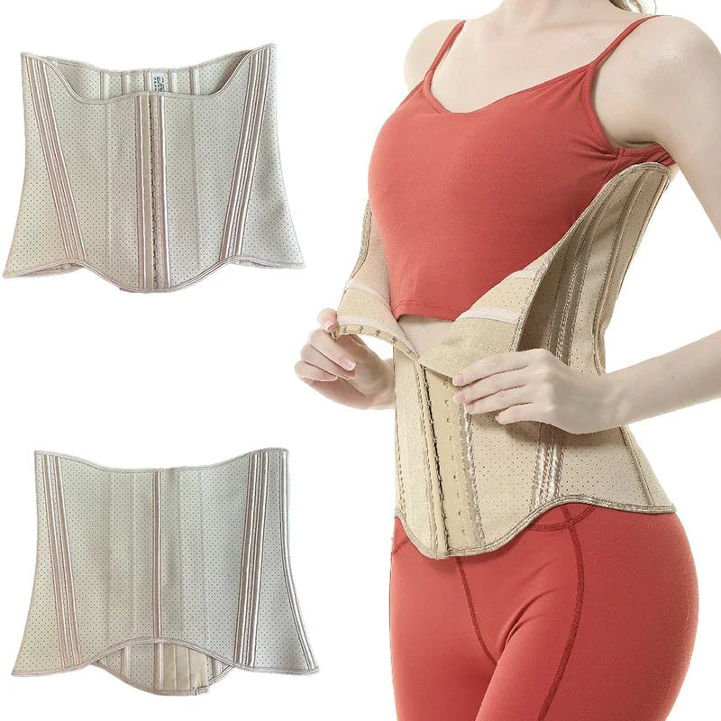 Slimming Sheath Latex Rubber Waist Trainer Cincher Corset Shapewear Belly Body Shaper Modeling Strap Fajas Colombian Girdle Belt