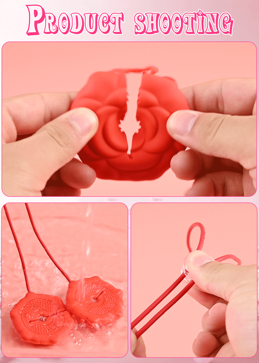 Remote Control Nipple Toys Vibrator Adult Sex Toys for Women Female Wearable Adjustable Nipple Massage Sex Toys Adult Products