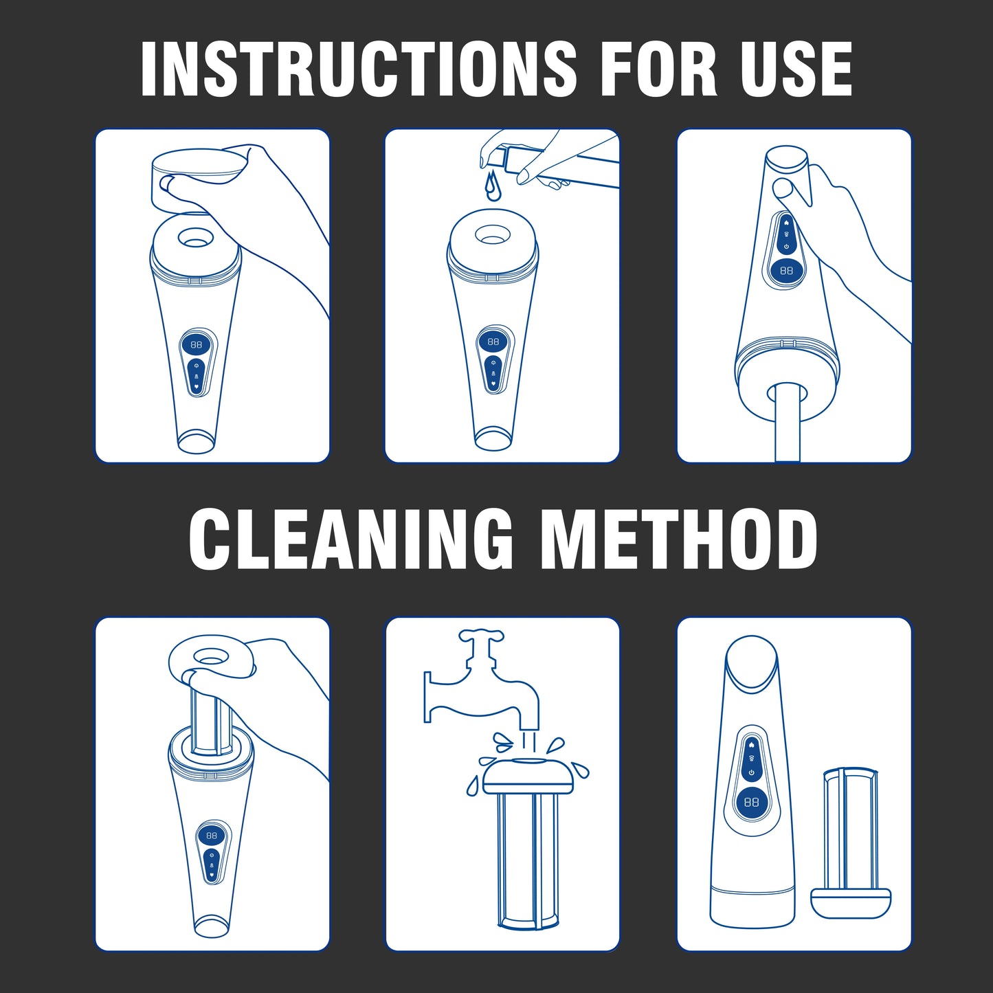 Powerful Male Masturbator Sex Toys for Men Sucking Heating Vibrating LCD Display Penis Pump Male Masturbators Adult Toys MAN 18+