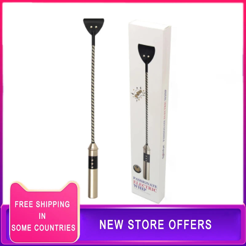 Whip Leash Bdsm Leather Slave Spanking Paddle SM Bondage E-stim Flogger Sex Toys For Couples Adult Game