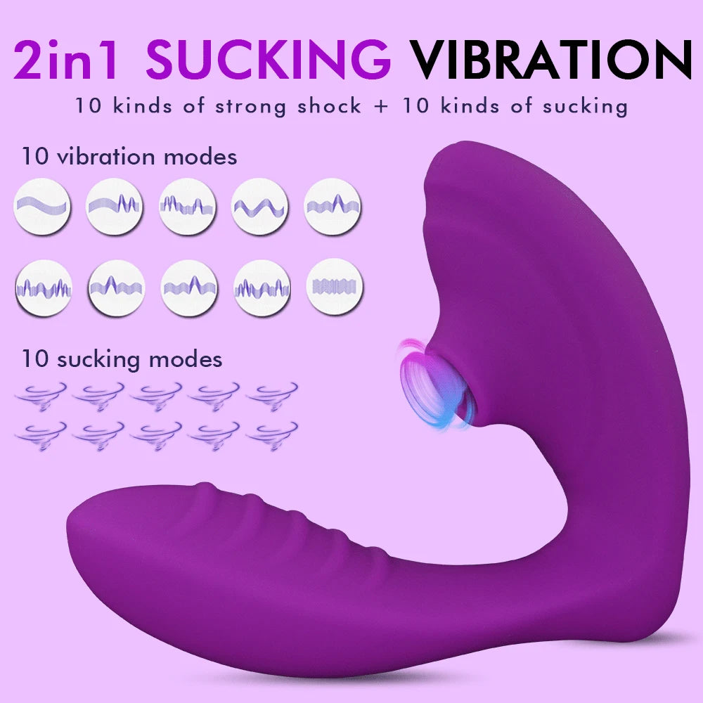APP Controlled Vagina Sucking Vibrator 10 Speeds Vibrating Sucker Oral Sex Suction Clitoris Stimulator Erotic Sex Toys for Wome