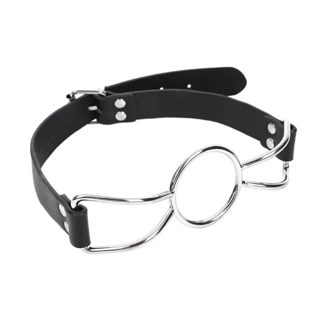 BDSM Ring Gags Open Mouth Adult Toy Bondage Restraints Couples Sex Game Erotic Accessories Oral Sex Toys 18