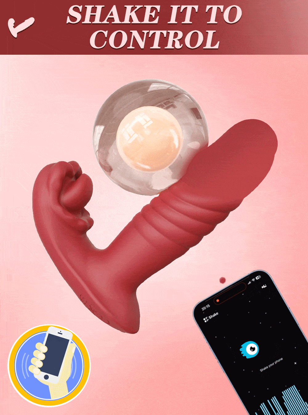 Sex Toy APP Telescopic Vibrator for Women Clitoris Stimulator Wearable G-Spot Dildo Vagina Massager Female Toy Adult Products