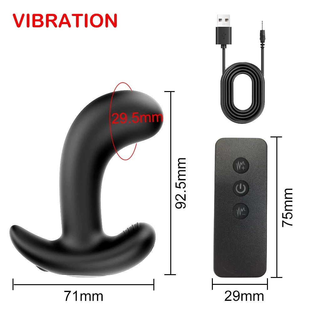 Prostate Massage Penis Fake Insert G Spot Unisex Toy for Man Women Silicone Anal Butt Plug Wearable Stimulation Ball Dildo 18+
