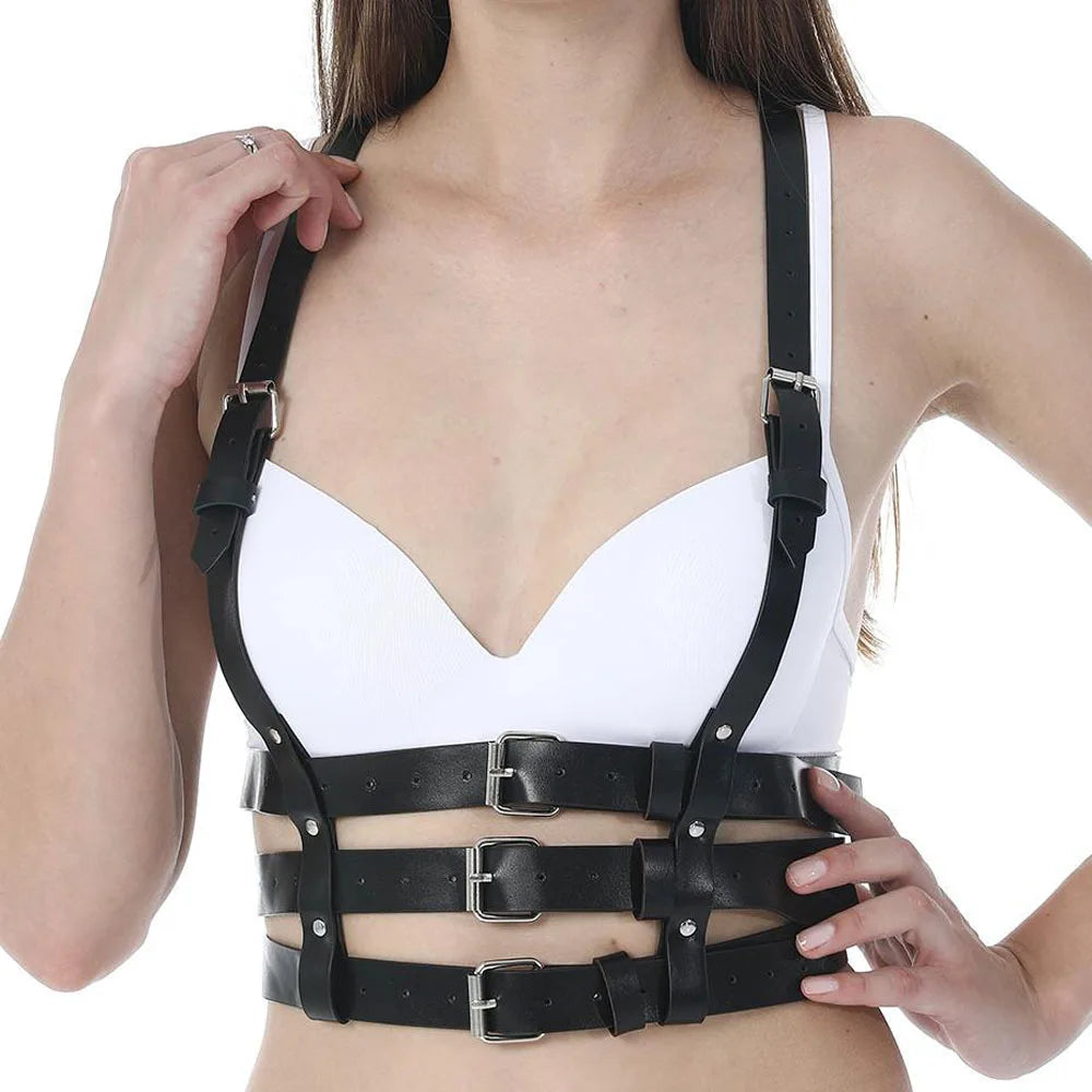 Corset  Waist Beauty Back Beauty Waist One Belt Fashion Wear with Body Harness Strap Sexy Suspenders Belt Corset