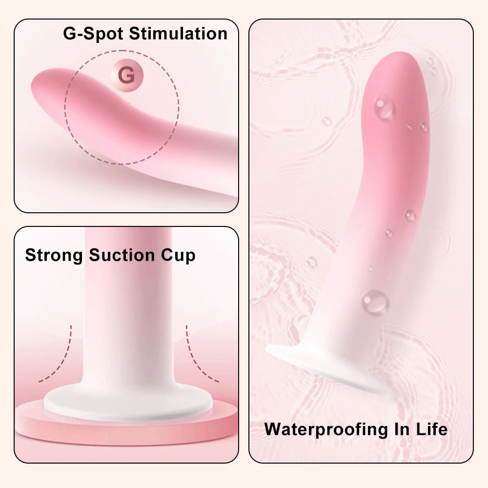Big Dildo Vagina Clit G-Spot Massager For Lesbian Soft Silicone Anal Plug Dilatancy Erotic Toys Sex Toy for Women Men Couples