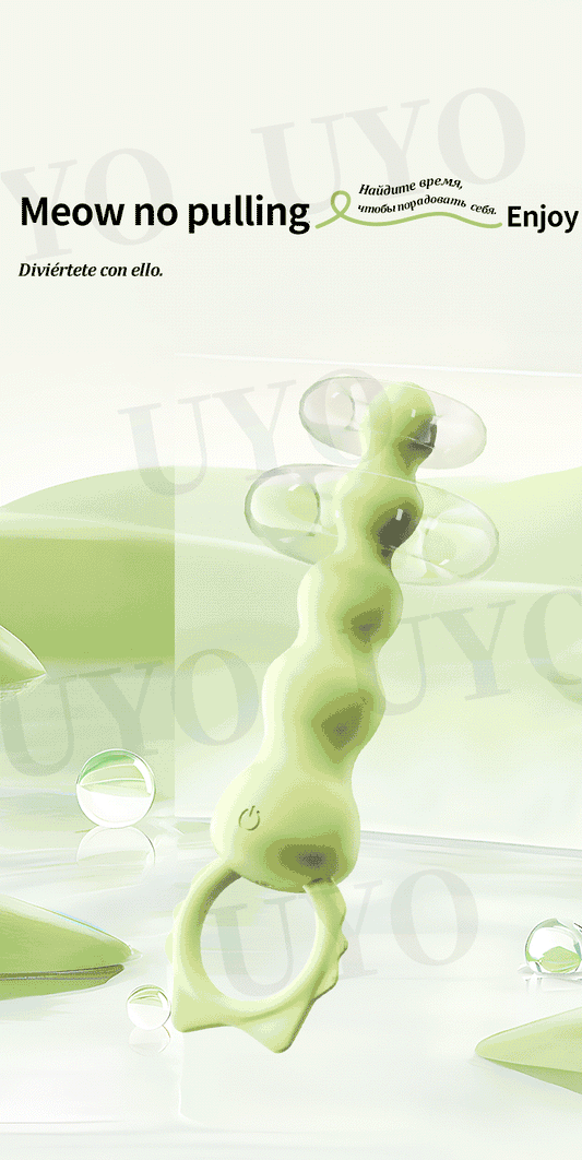 Soft Silicone Vibrating Anal Plug