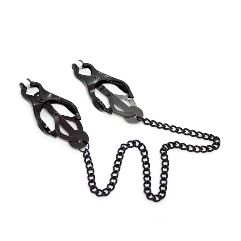 Women Exotic Accessories Fetish Bondage Metal Breast Clips Steel Clover Nipple Clamps Bdsm Adult Games Sex Toys Erotic Goods