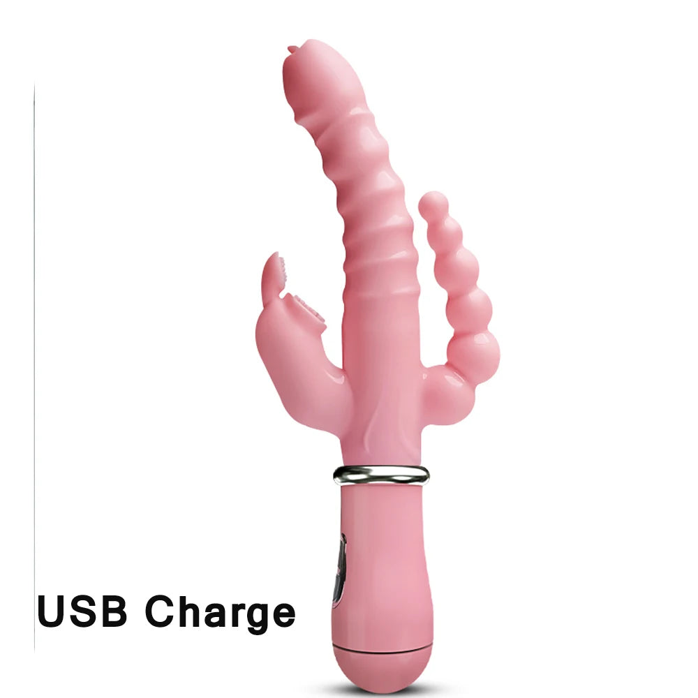 Erotii Rabbit Dildo Vibrator