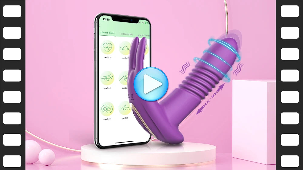 Wearable Dildo Sex Toys Vibrador Remote Control APP Panty Vibrator for Women Masturbator Vagina Massager Couples Adult Sex Toy