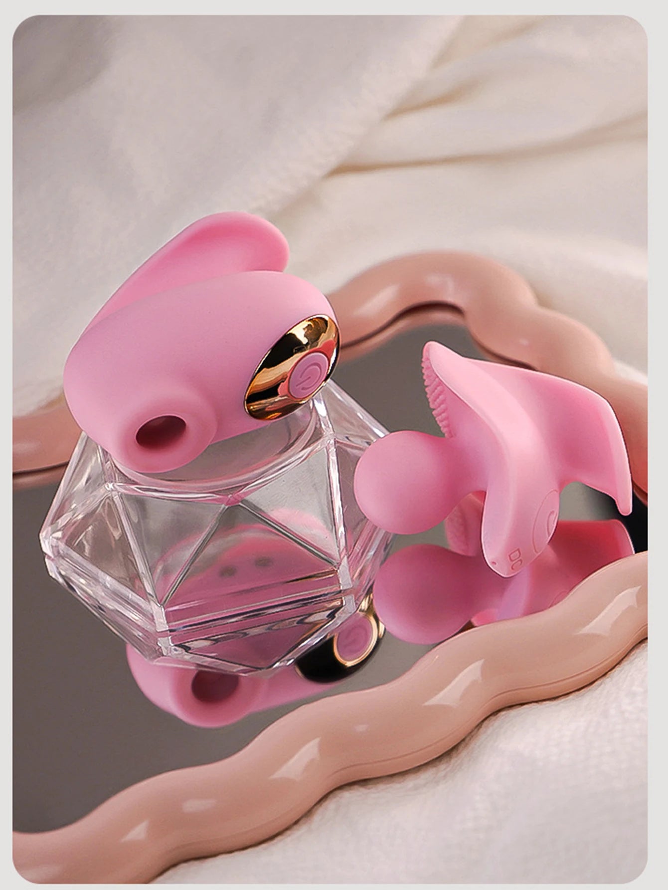 Sucking Vibrator Finger Sex Toy for Women,Fingertip Fun Jumping Egg Clit Massage G spot Vibration Portable Sexurl Tools