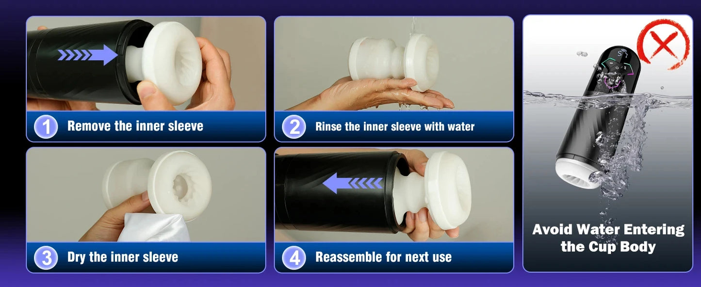 5 IN 1 Automatic Telescopic Male Masturbator Penis Pump Heated Sucking Vibrating Sex Machines With LCD Display Sex Toys for Men