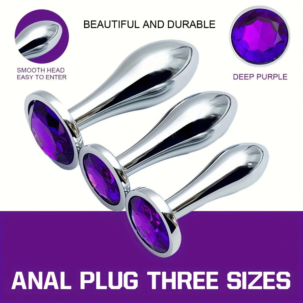 Anal Plug Butt Plug G-point Massage Sexual Sex Toys Adult Product for Men Sex Game BDSM Outdoor Daily Wearing Toys for Male