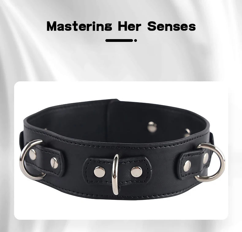 BDSM Sex Bondage Kit Restraints Bondage Restraints Metal Anal Hook Harness Necklace Bondage Handcuffs Adult Sex Toys Bondage Set