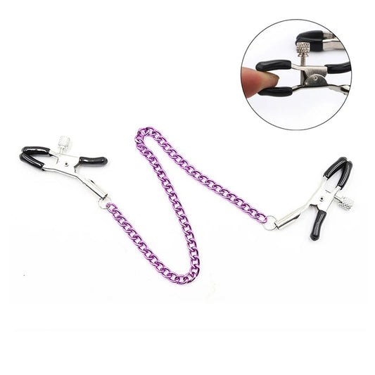 Sexy Toys For Women Nipple Clamps Breast Stimulation Intimate Gadget Adult Games Role Play Bondage Equipment Exotic Accessories