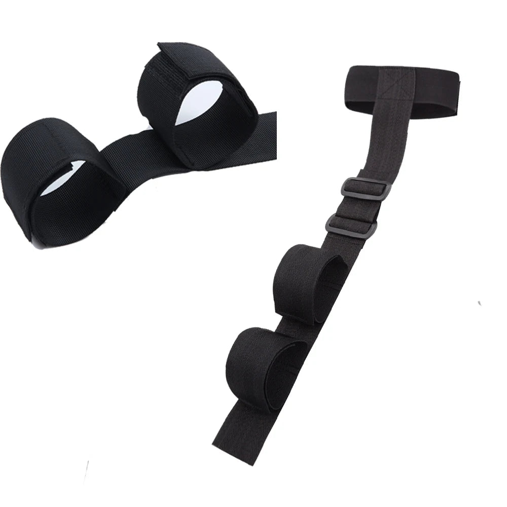 BDSM Back Handcuff Sex Toy Adjustable Neck Collar Backhandcuff Women SM Slave Erotic Adult Sex Game Bondage Couple Sextoy Kits