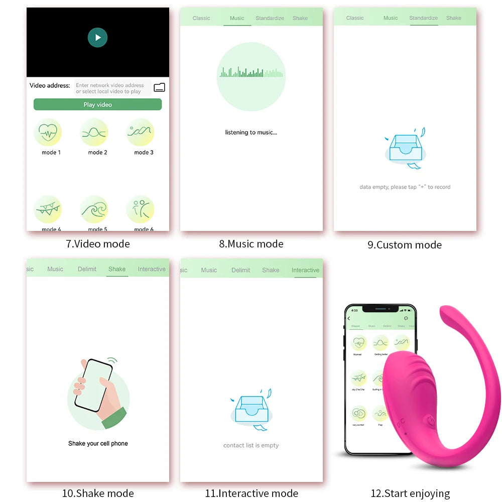 APP Controlled Vaginal Vibrators G Spot 9 Speed Anal Vibrating Egg Massager Wearable Stimulator Adult Sex Toys for Women Couples