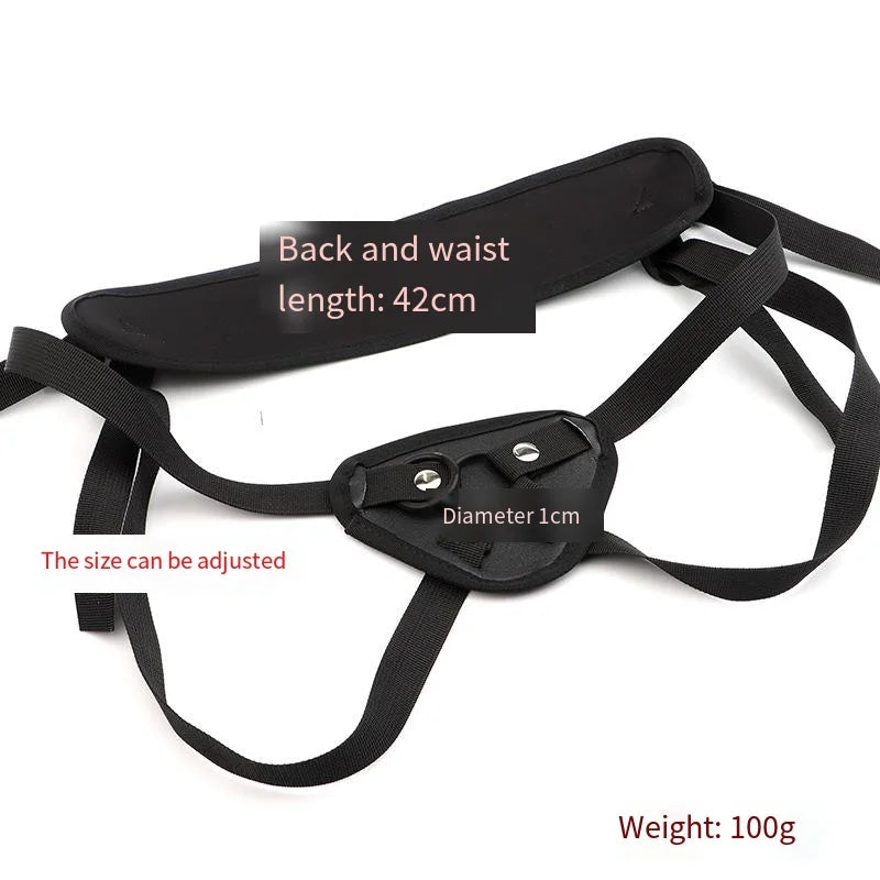 New Black Leather Dildos Pants Erotic Sex Toys for Lesbian Wearable Penis Panties Strap on Adult Game