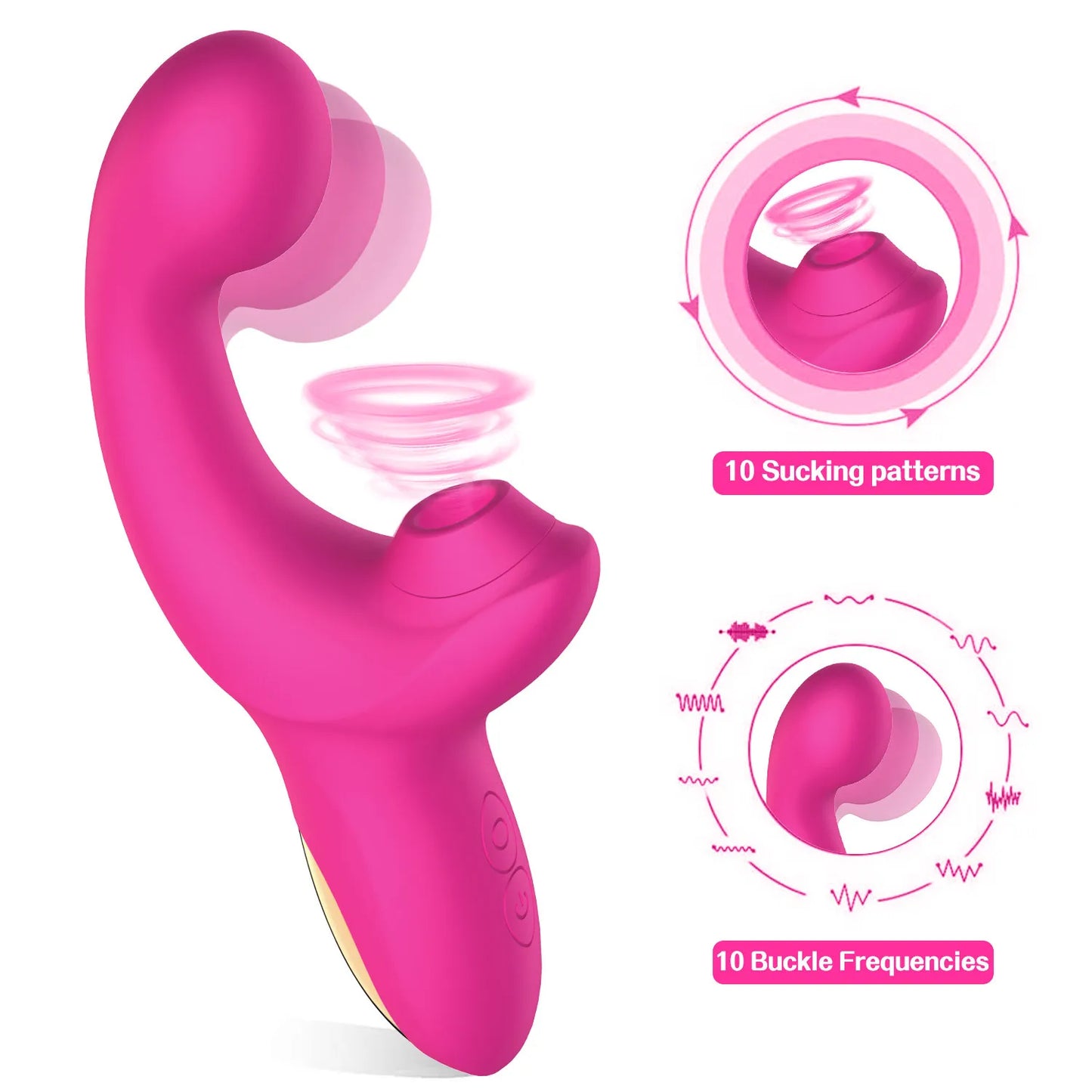 Erotii Rabbit Sucking with Clitoral Stimulation Vibrator
