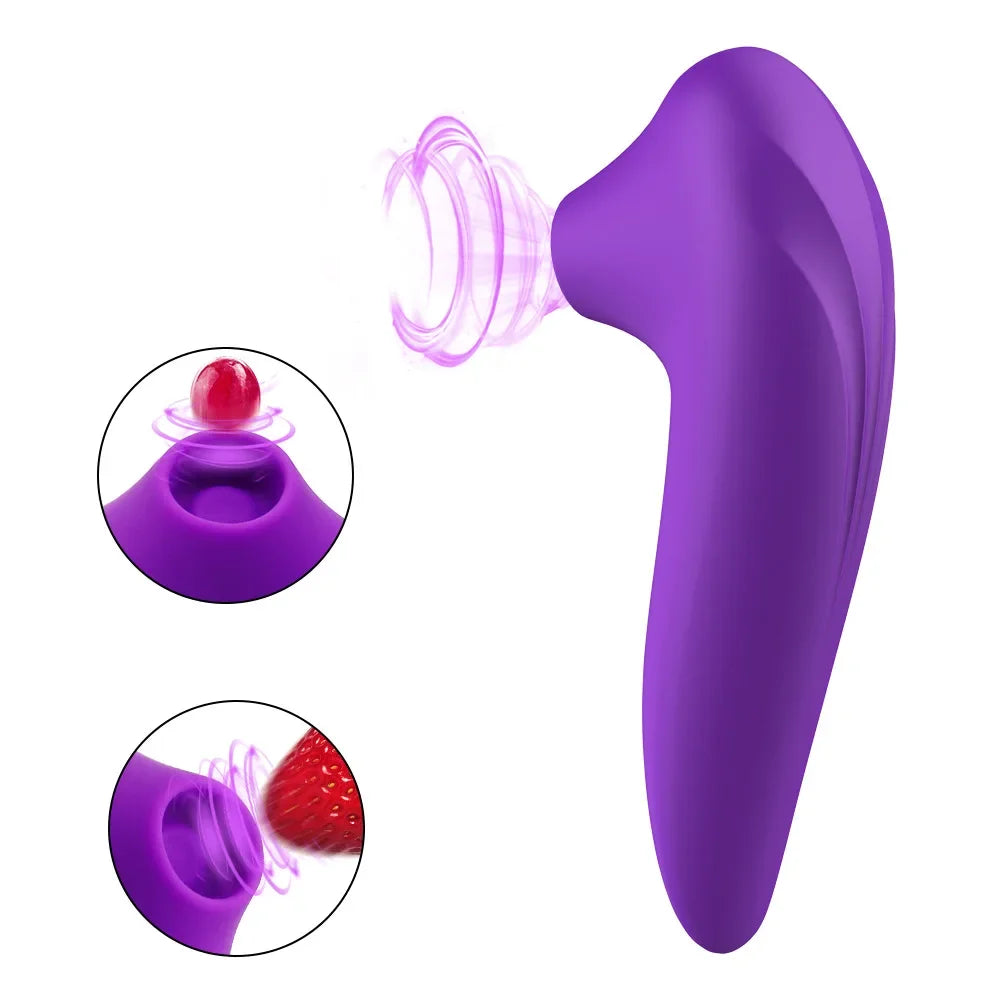 Strong Sucker Clitoris Sucking Vibrator Clit Nipple Oral Sex Orgasm Stimulator Erotic Sex Toys for Women Adults Massager Product