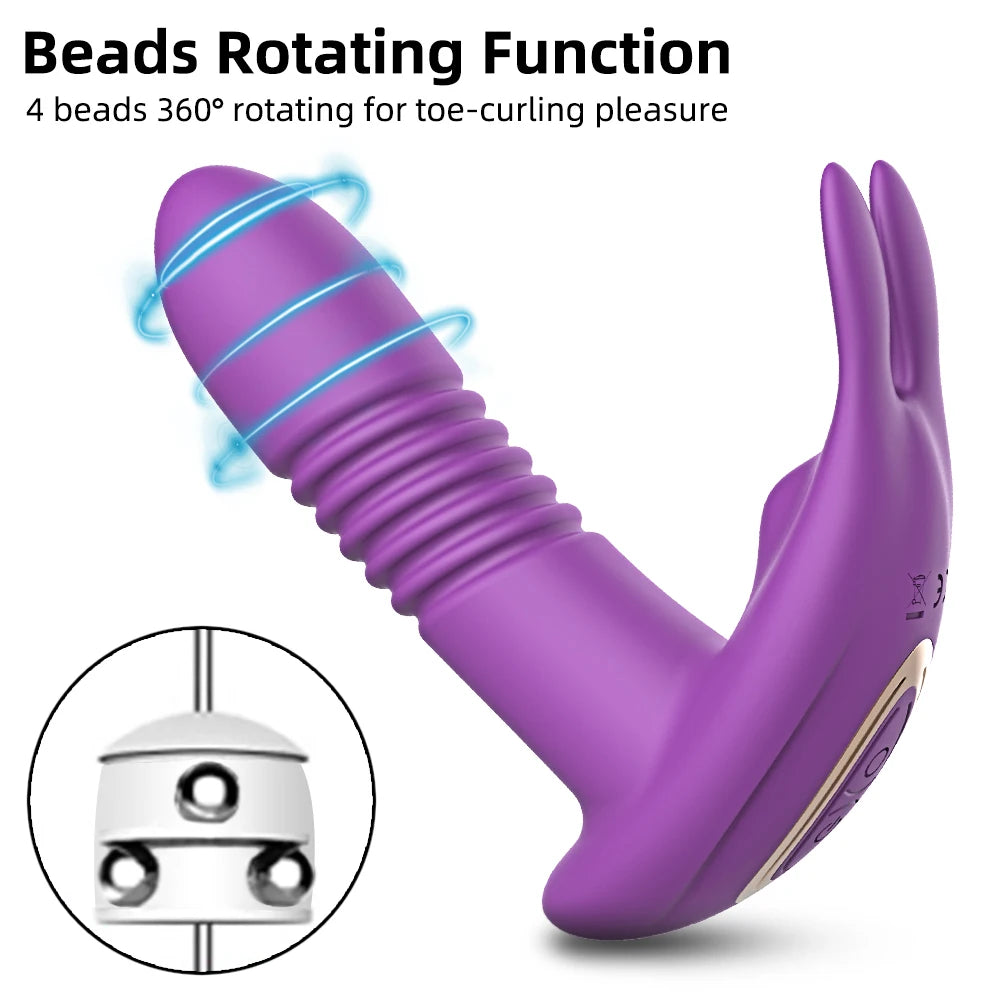 Wearable Dildo Sex Toys Vibrador Remote Control APP Panty Vibrator for Women Masturbator Vagina Massager Couples Adult Sex Toy
