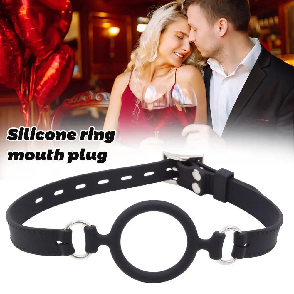 BDSM GagsMedical Silicone Mouth Gags Sex Toys for Couples Adult Games Submissive Role Play Bondage Restraints Sex Products