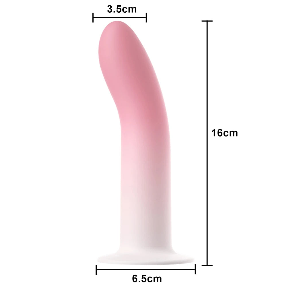 Big Dildo Vagina Clit G-Spot Massager For Lesbian Soft Silicone Anal Plug Dilatancy Erotic Toys Sex Toy for Women Men Couples