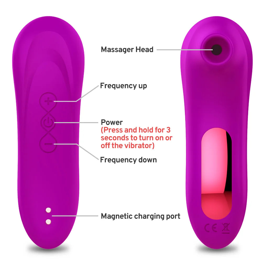 Powerful Sucking Vibrator Female Clitoris Nipple Oral Vagina Vacuum Stimulator Massager Sex Toys Adults Goods for Women