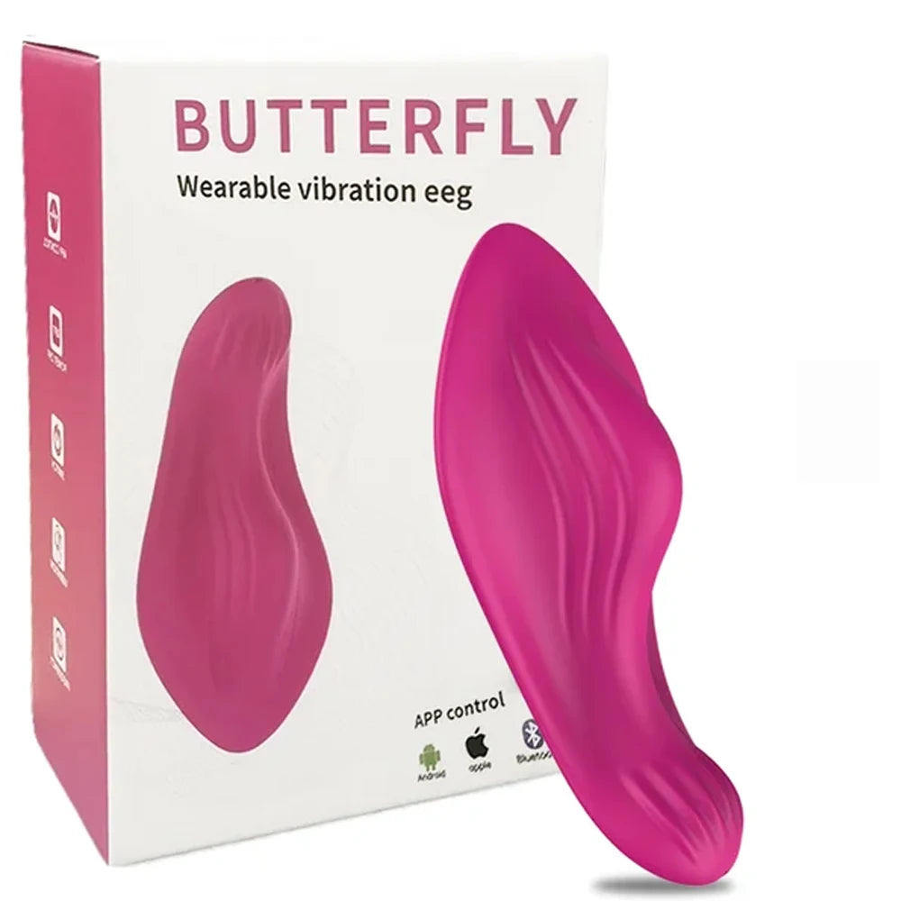 APP Control Clitoris Clit Stimulator Vibrator Women Wearable Vagina Massager Vibrator Female Masturbation Sex Toy for Adult