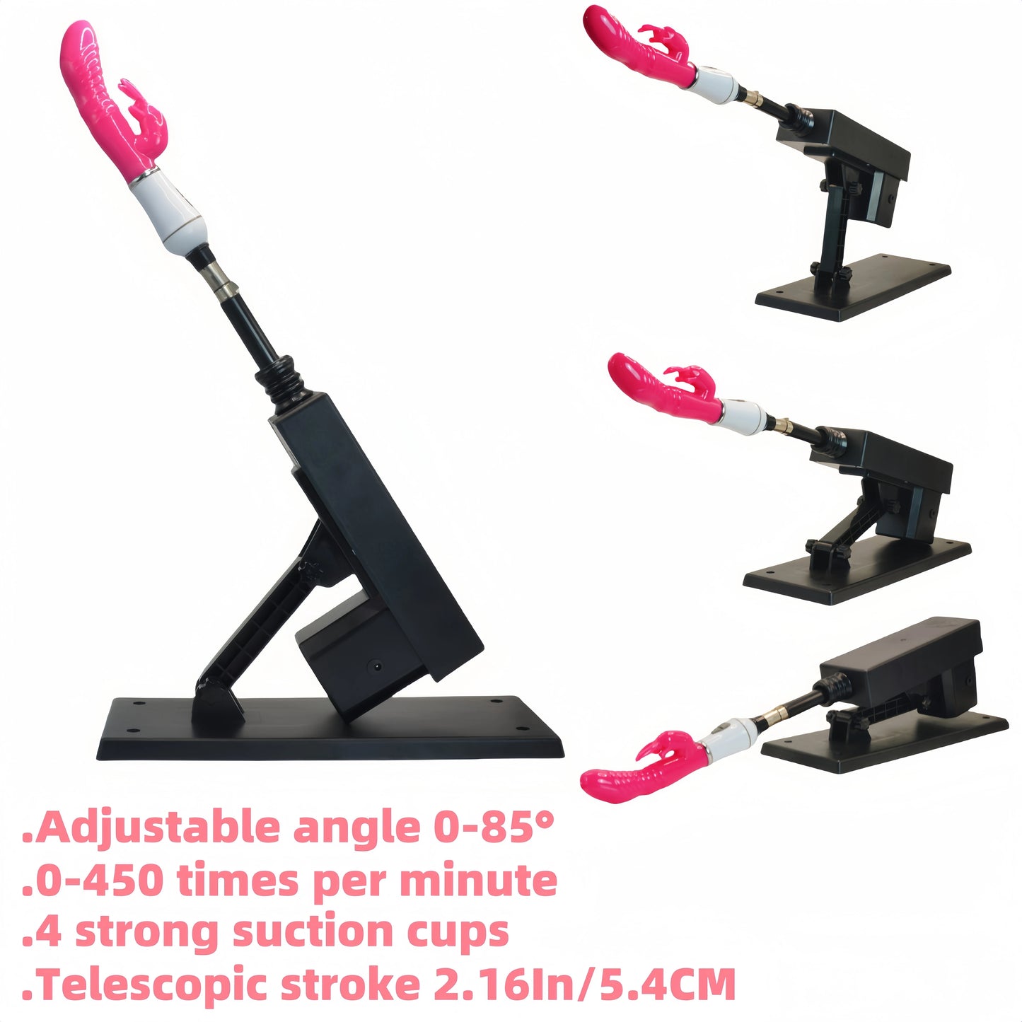 Sex Machine for Women with G Spot Massager - Quiet, Adjustable Thrusting & Vibration for Hands-Free Orgasm