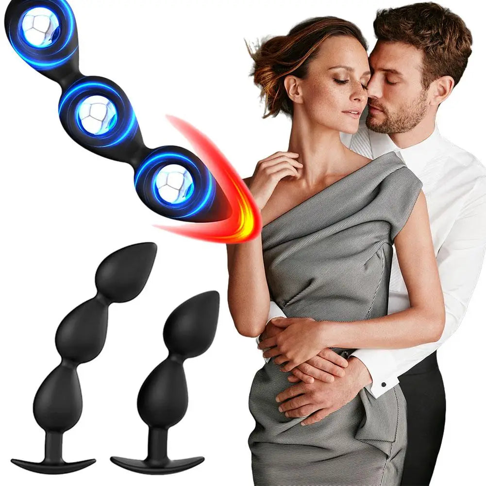 Safe Silicone Anal Plug Dildo Vibrator Sex toys for Men Women Prostate Massager Butt Plugs Erotic Flirt Sex Toy Prostate Massage