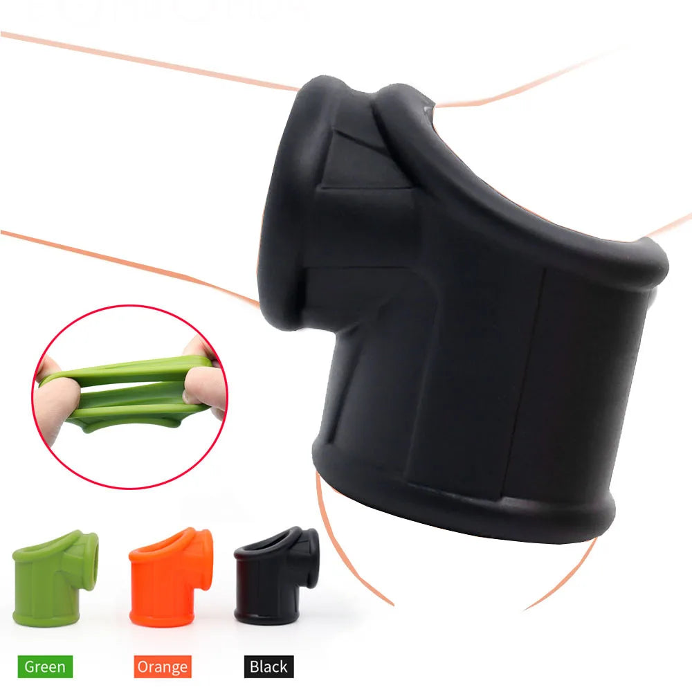 Penis Ring For Men Delay Ejaculation Erection Sex Product Scrotum Sleeve Dick Enlarger Ring Cock Cage Male Chastity Belt Sex Toy