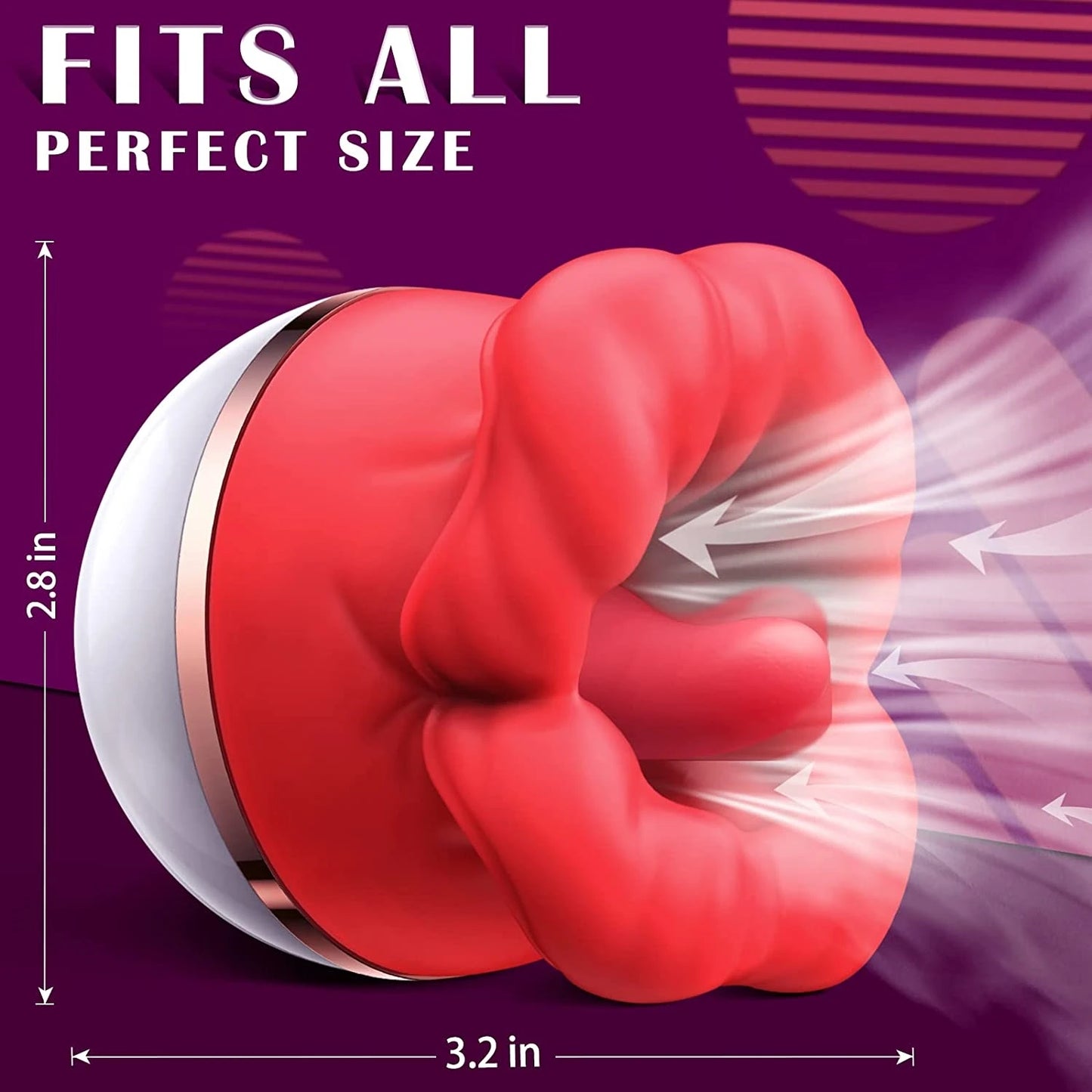 Powerful Licking Vibrator For Women Clitoris Stimulator Female Oral Nipple Massager Vagina Masturbators Adult Sex Toys