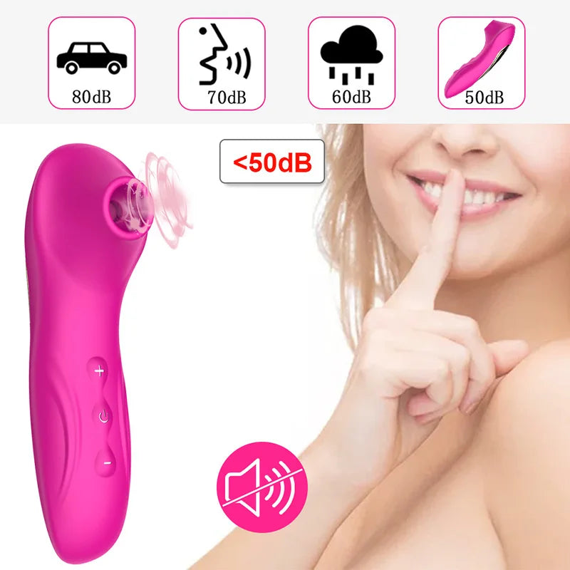 Powerful Sucker Sex Toys Clitoris Sucking Vibrator Female Clit Nipple Oral Vacuum Stimulator Massager Adults for Women Sex Shop