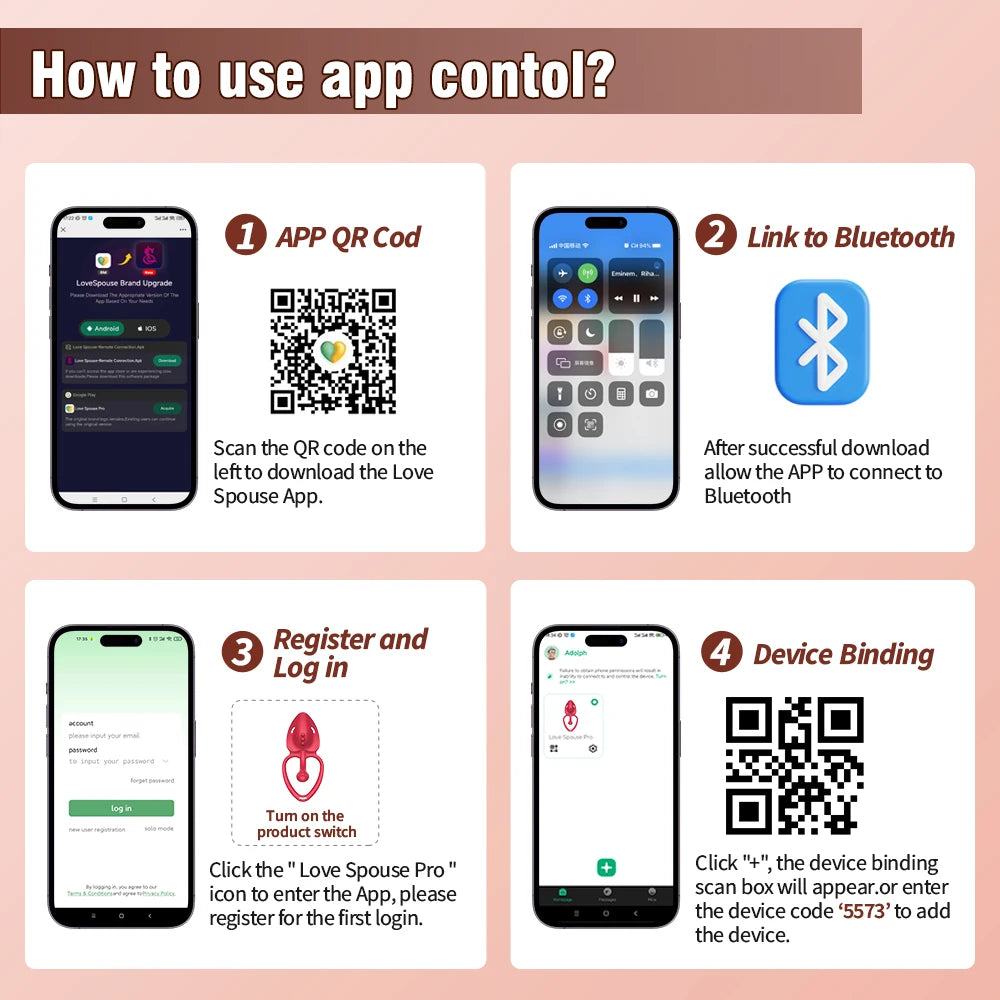 Wearable Panty Vibrator Vibrating Penis Cock Ring APP Remote Control Vibrators Clitoral Stimulator Adult Sex Toys for Women Men