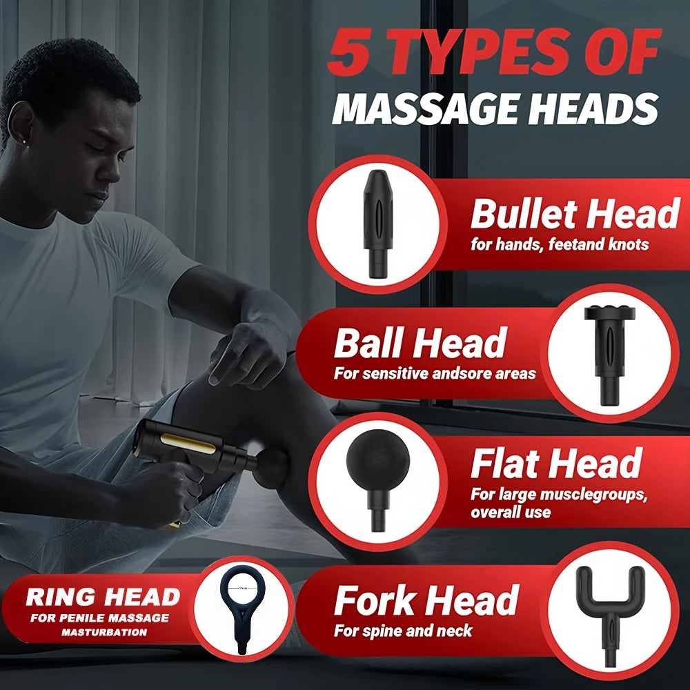 Male Masturbation Ring Penis Vibration Masturbator Male Training Relaxation Silicone Massage Gun Head For Masturbation Tool