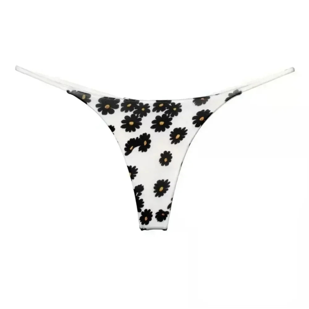 Lingerie Sexy G Strings Low-Rise Thong Panties Female Sexy Underwear Women Seamless Low  thongs women sexy Beach style