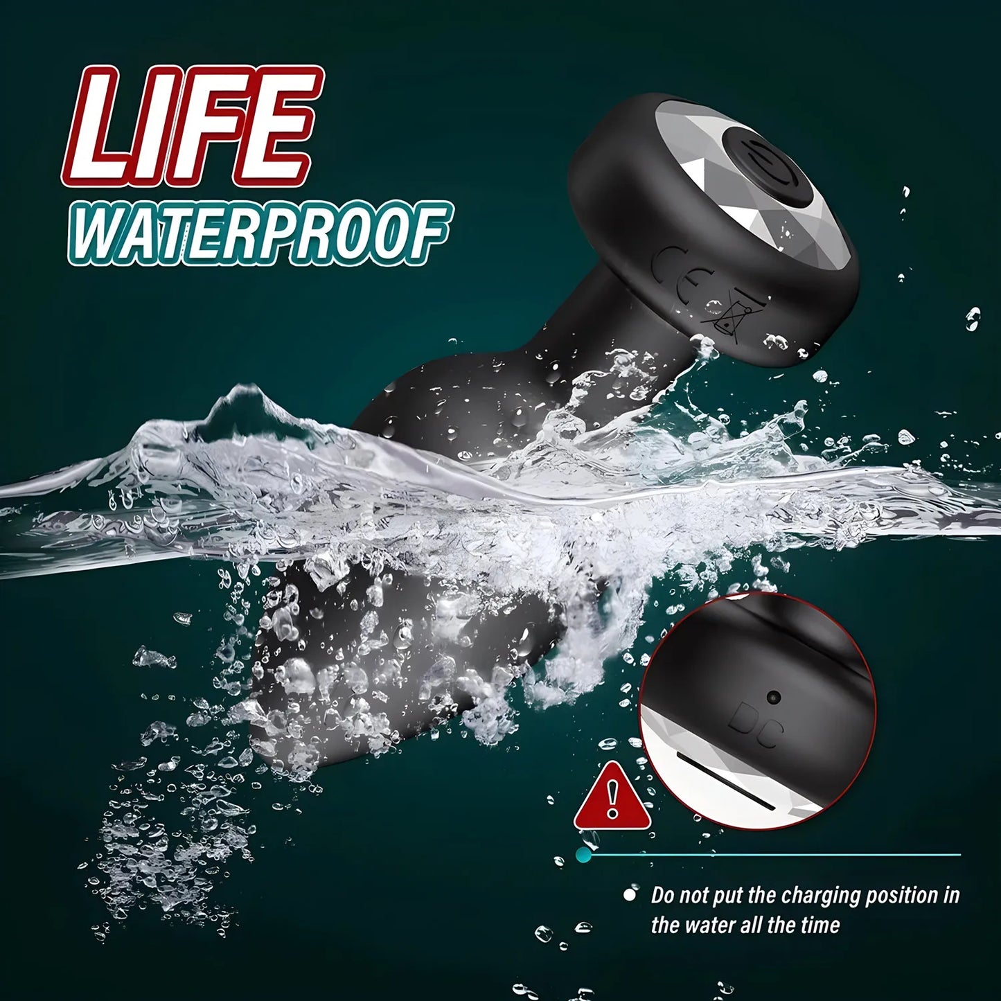 Anal Plug Vibrator for Men/Female Wireless Remote Control Butt Plug Portable Massager Dildo Vibration Sex Toys for Adult Toys