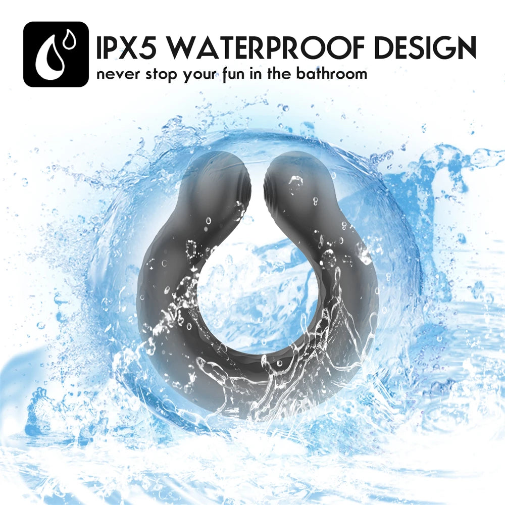 Penis Ring Vibrator Remote Vibrating Cock Rings Delay Ejaculation Enlargement Erection Masturbator Adult Sex Toy For Men 18 Shop