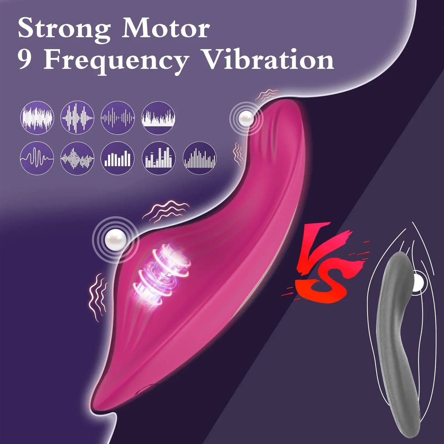 APP Control Clitoris Clit Stimulator Vibrator Women Wearable Vagina Massager Vibrator Female Masturbation Sex Toy for Adult